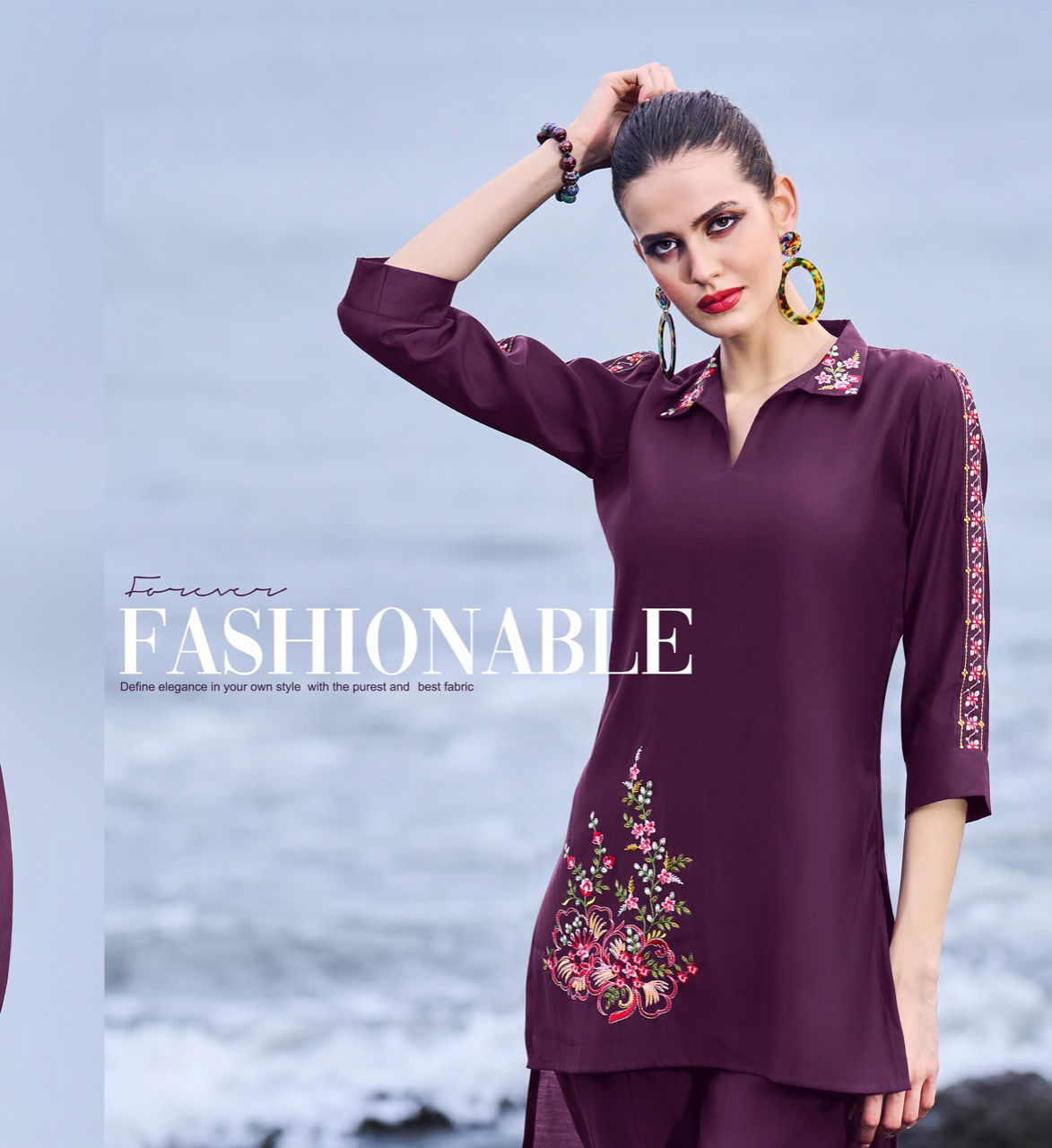 Lily And Lali Marvel Fancy Designer Wear Wholesale Kurtis With Bottom Catalog